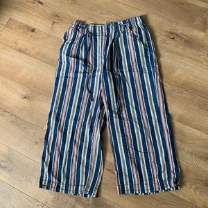 capri striped pants